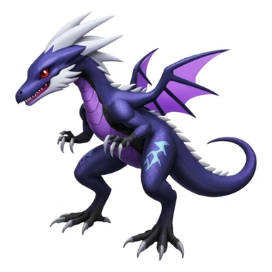 Silvally-Nargacuga-Venom-fusion, full body sticker