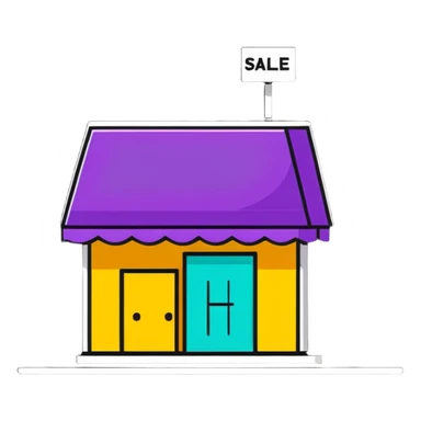 for sale sign sticker