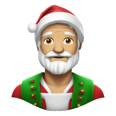 Pedro Pascal as Santa Claus  sticker