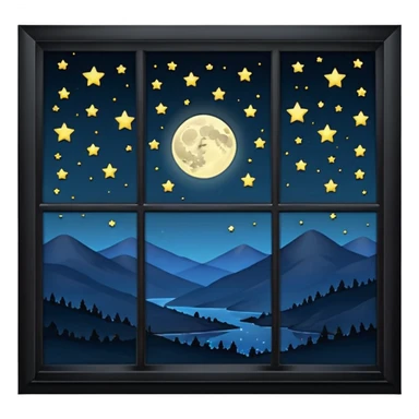 night window sticker