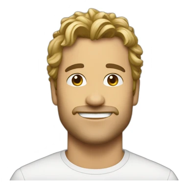 Christophe chanteur sticker