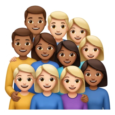 Relacionarse personas sticker