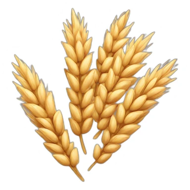 three oats grains sticker