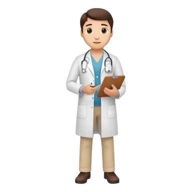 doctor cuerpo completo hasta los pies  sticker