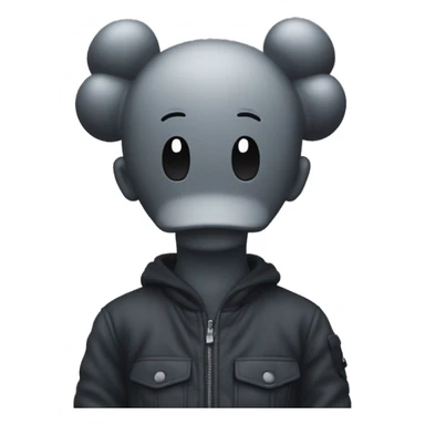 KAWs sticker