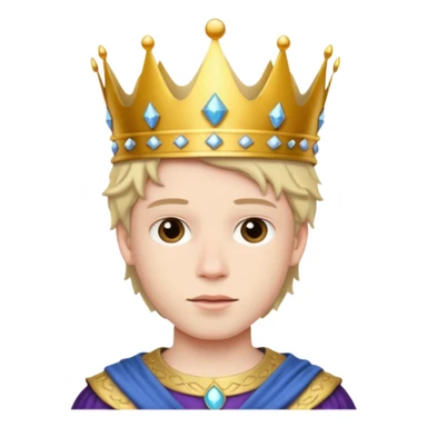 Princes boy  sticker