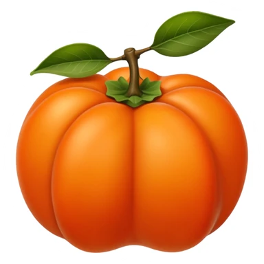 persimmon fruit sticker