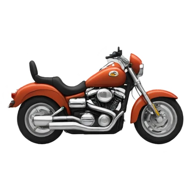 chenille en moto sticker