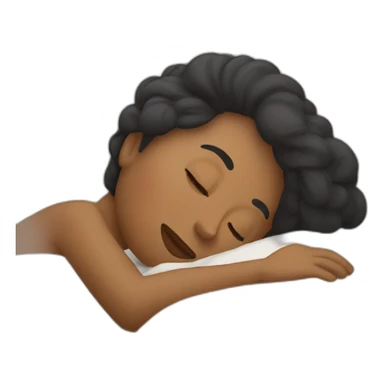My mom in sleep sticker
