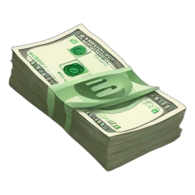 Money euro € sticker