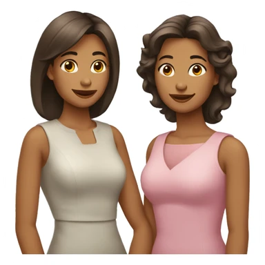 Pareja de mujeres sticker