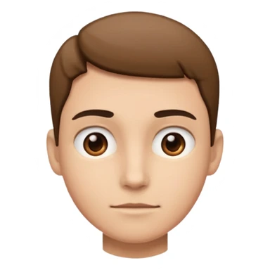 🙄 make the eyes look to the left sticker