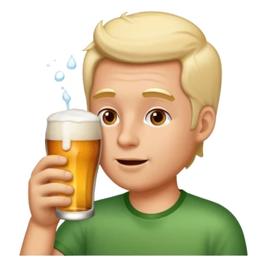 Cerveza Drinker sticker