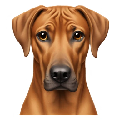 Rhodesian ridgeback sticker