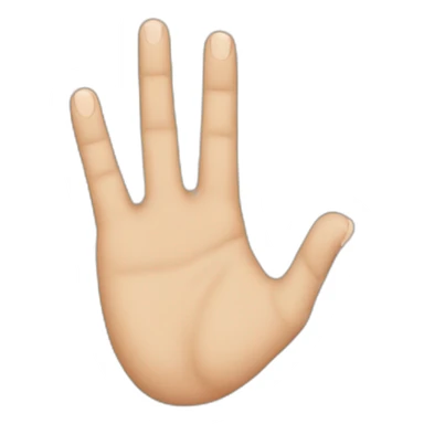 Hole in finger sticker