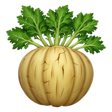 celery root without green parts sticker