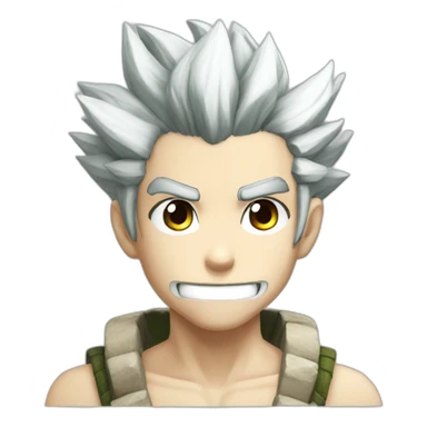 Senku Dr Stone sticker