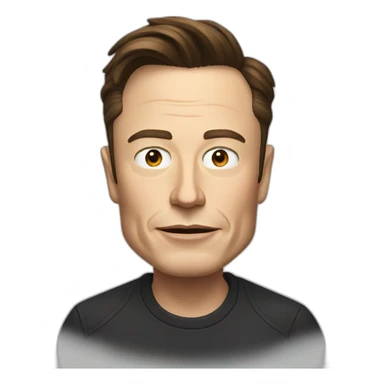 dead elon musk sticker