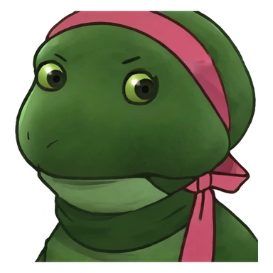 Chica con pañuelo en la cabeza en rosita sticker