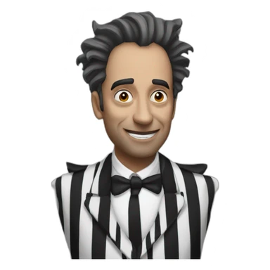 Beetle juice sticker