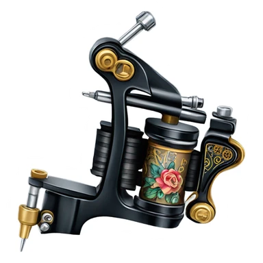 tattoo machine sticker