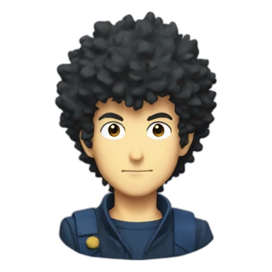 spike spiegel sticker