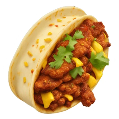 Make a Al pastor taco sticker