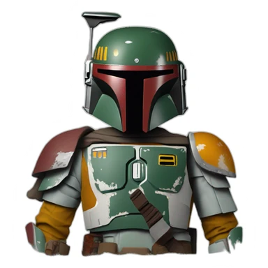  Boba Fett sticker