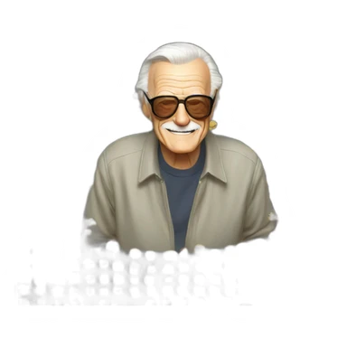 stan lee sticker