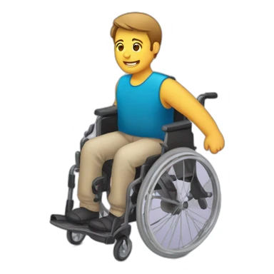 personne handicapée sticker