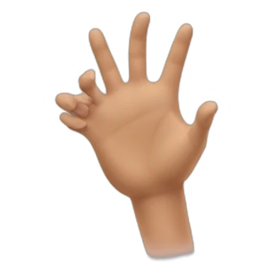 hands rubbing together sticker