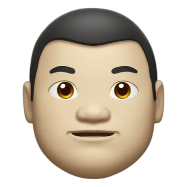 sumo wrestler sticker