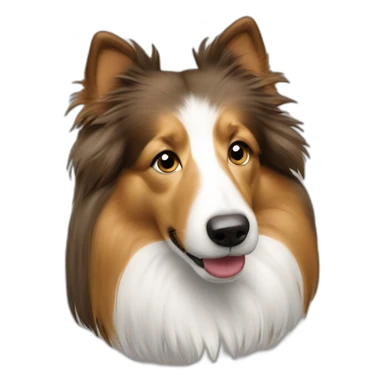 Sheltie sticker