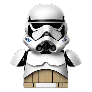 Stikcer of Lego Star Wars Trooper sticker