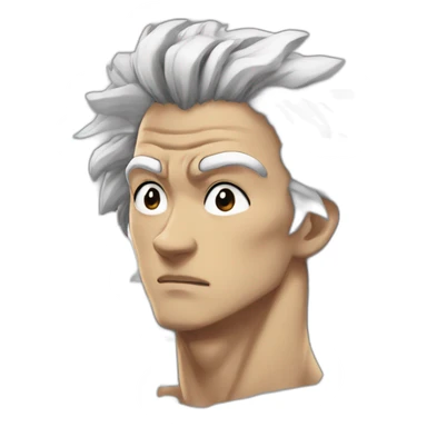 Baki hanma manga sticker