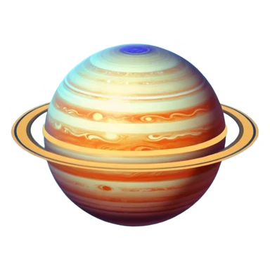Ringed Planet sticker