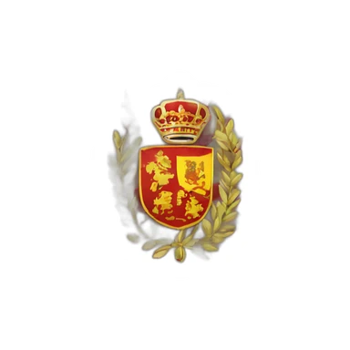 bandera del imperio español sticker