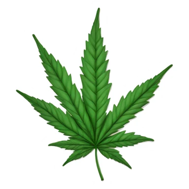Hoja de Marihuana sticker