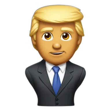 donald trump's fursona sticker