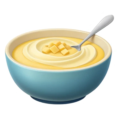 bowl of semolina sticker