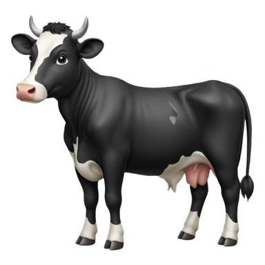 pantomime freisan cow sticker