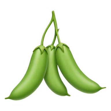 bean pods sticker