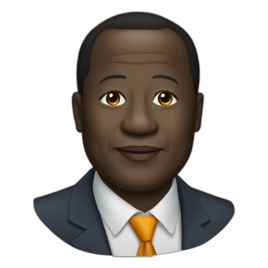 Alassane Ouattara sticker