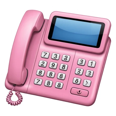 Pink phone bill
 sticker