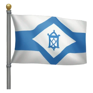 Flag of Jerusalem sticker