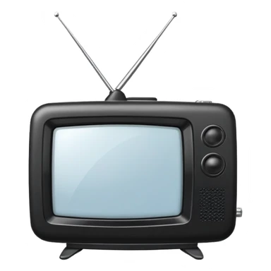Small portable TV sticker