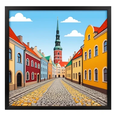 riga latvia sticker