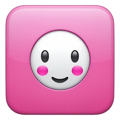 mac os icon pink geometric set sqaure sticker