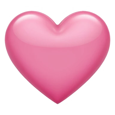 Pink heart with shading sticker