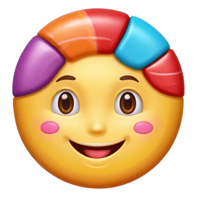 single charactarized personified candy sweet treat sticker